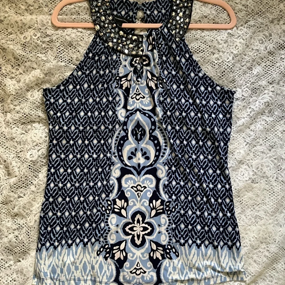 INC International Concepts Halter Top Large